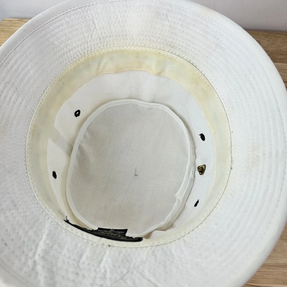Al Gionfriddo Brooklyn Dodger Baseball‎ Player Autographed Bucket Hat Signed Pin